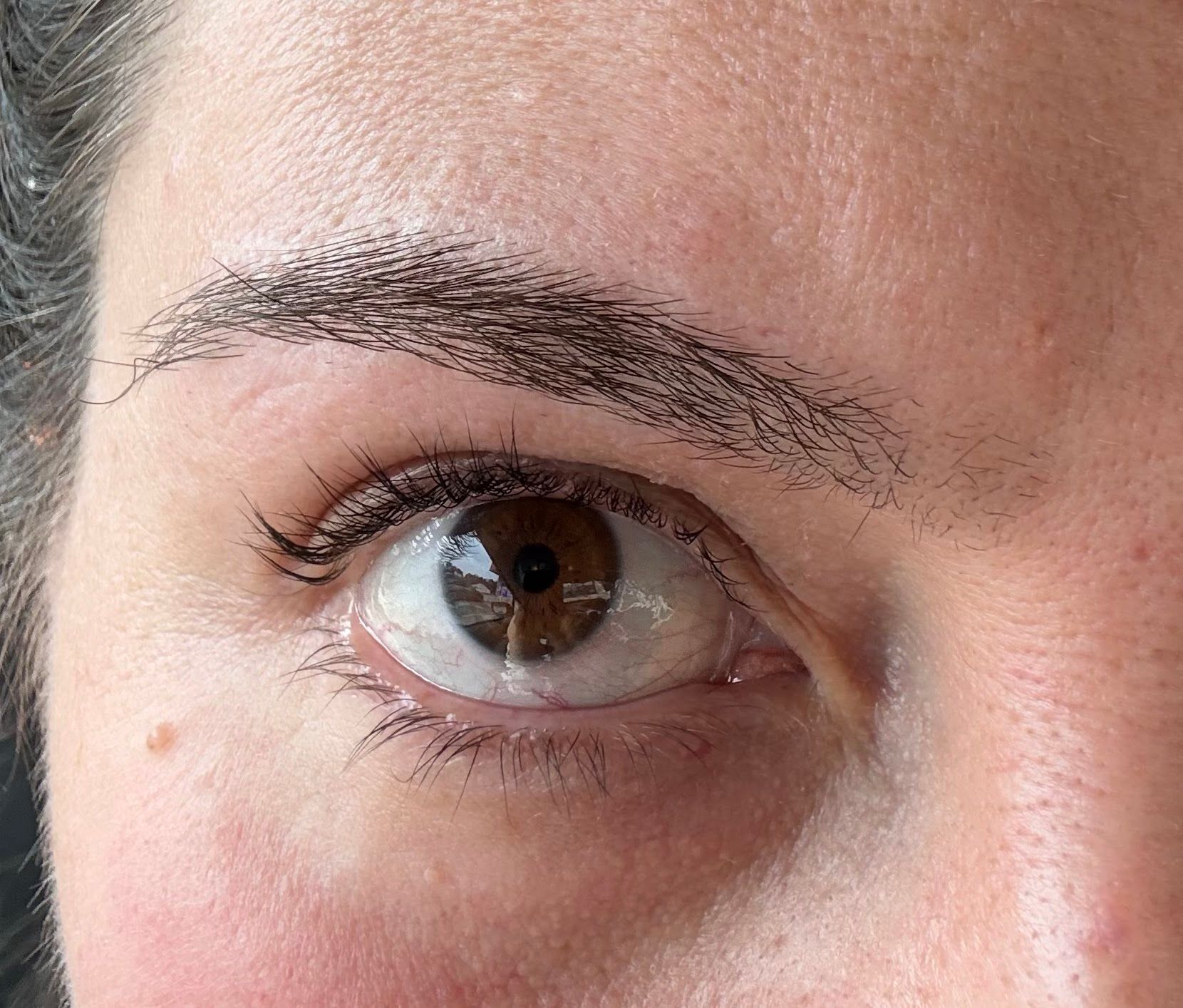 Eyebrow Tattoo result by IVS BROWS THREADING AND BODY WAX in Dallas, GA