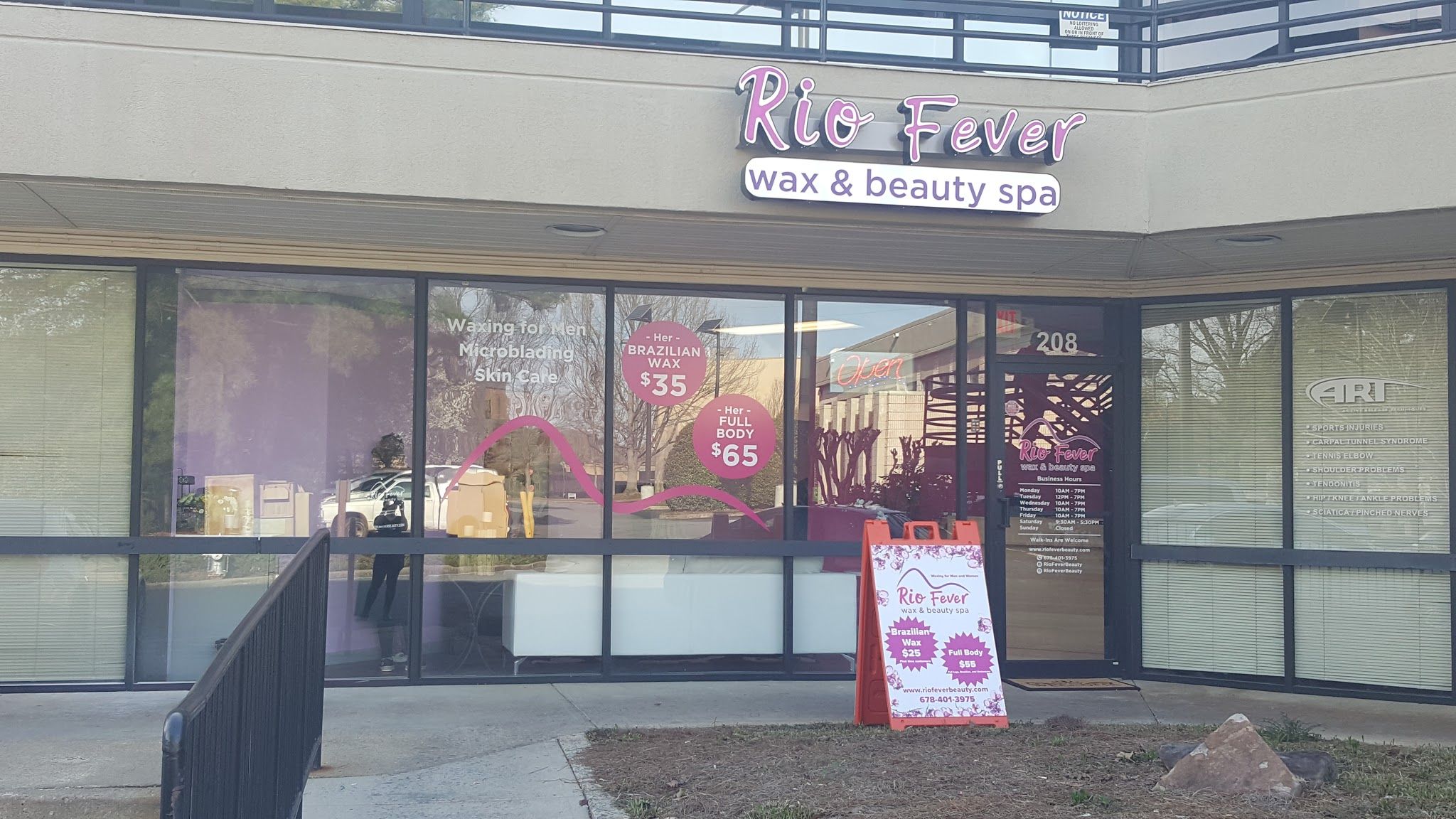 Permanent makeup work by Rio Fever Wax & Beauty Spa in Marietta, GA