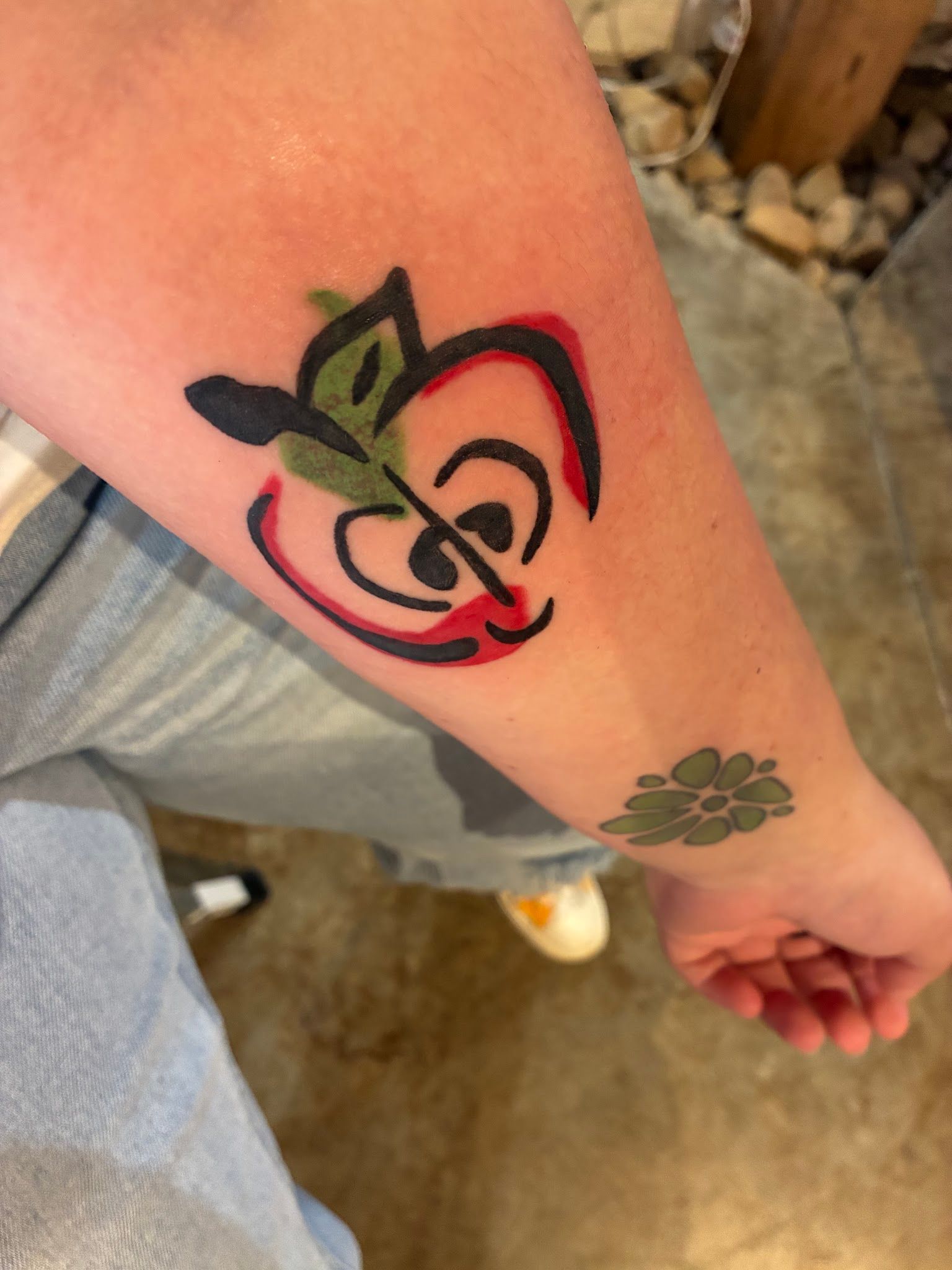 Permanent makeup work by Pink Goblin Tattoo & Piercing in Athens, GA