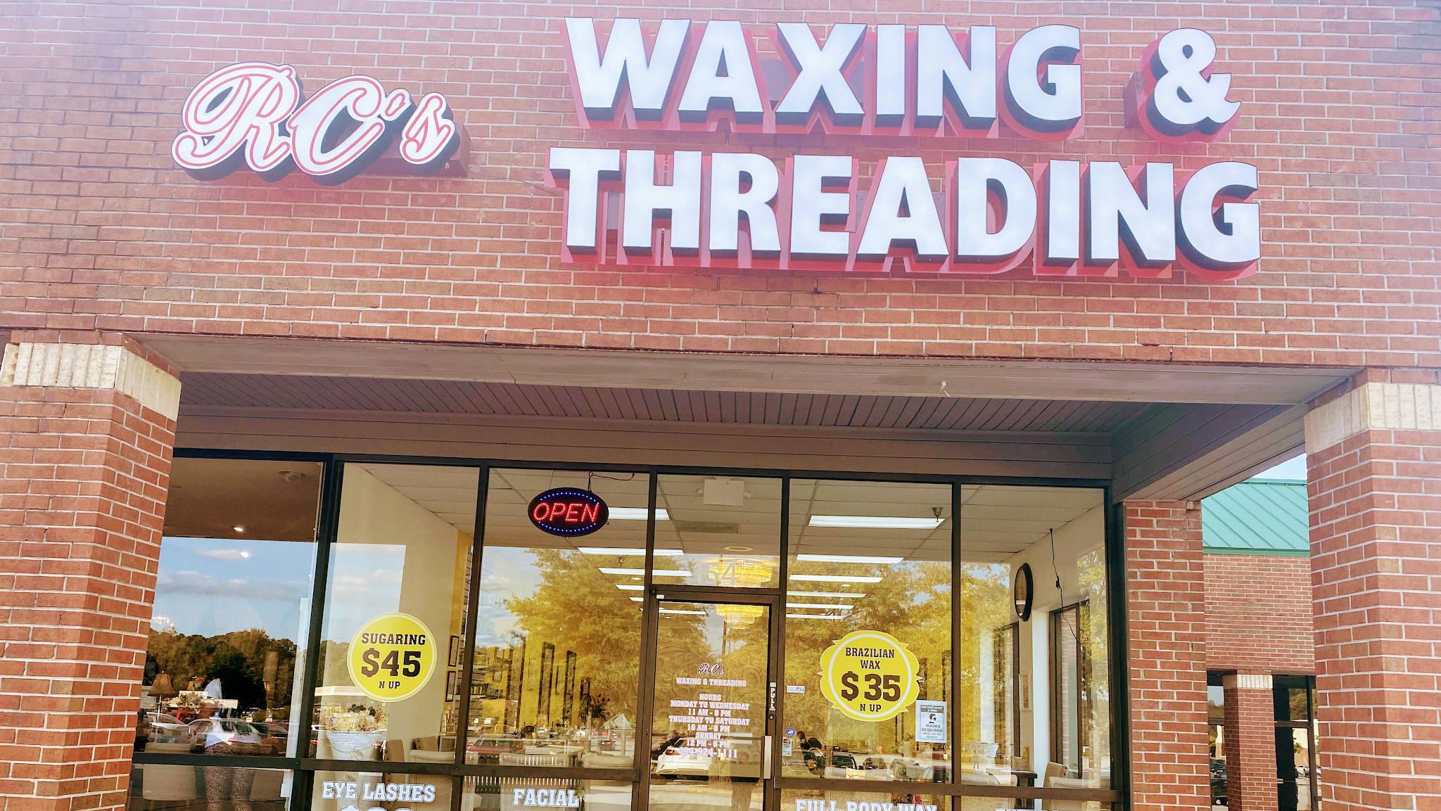 RCs Waxing & Threading Banks Crossing — permanent makeup work