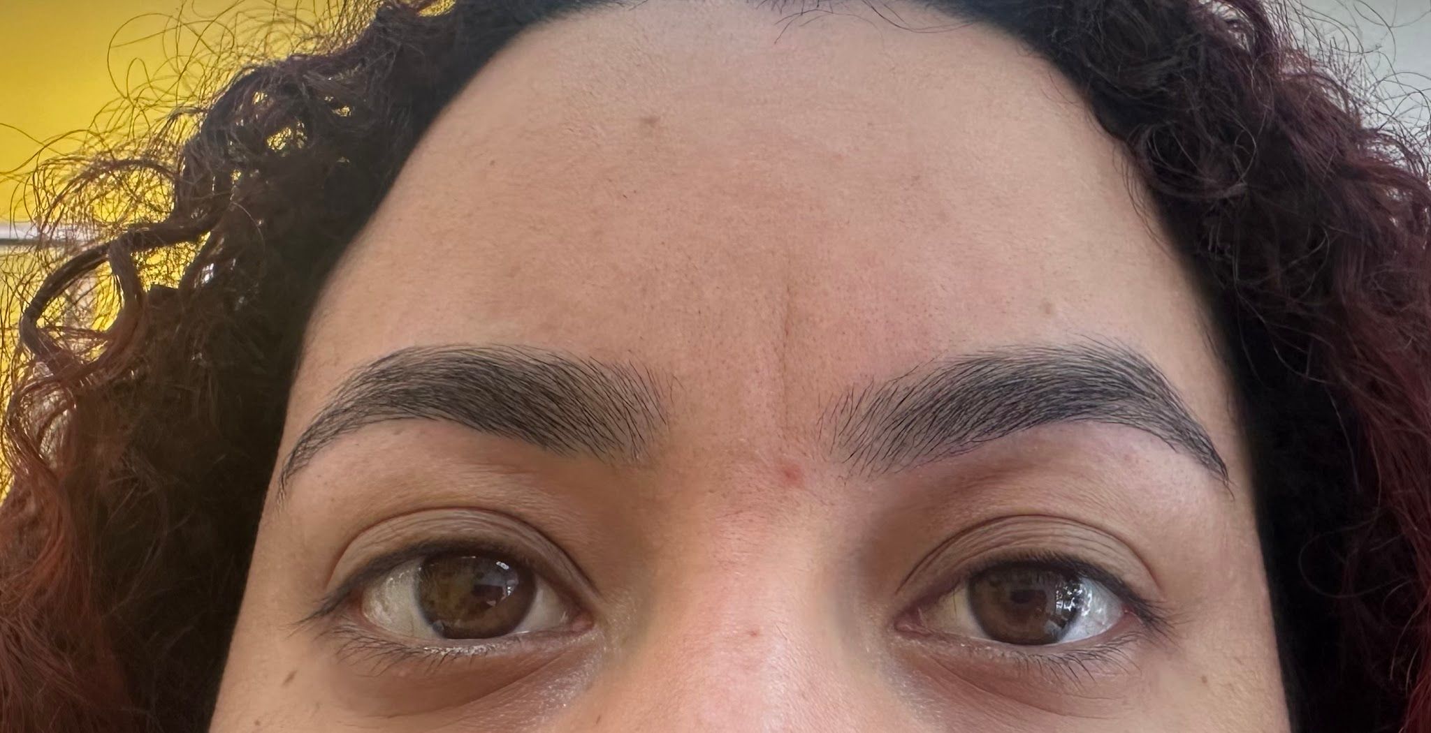 Eyebrow Tattoo result by RCs Waxing & Threading Banks Crossing in Fayetteville, GA