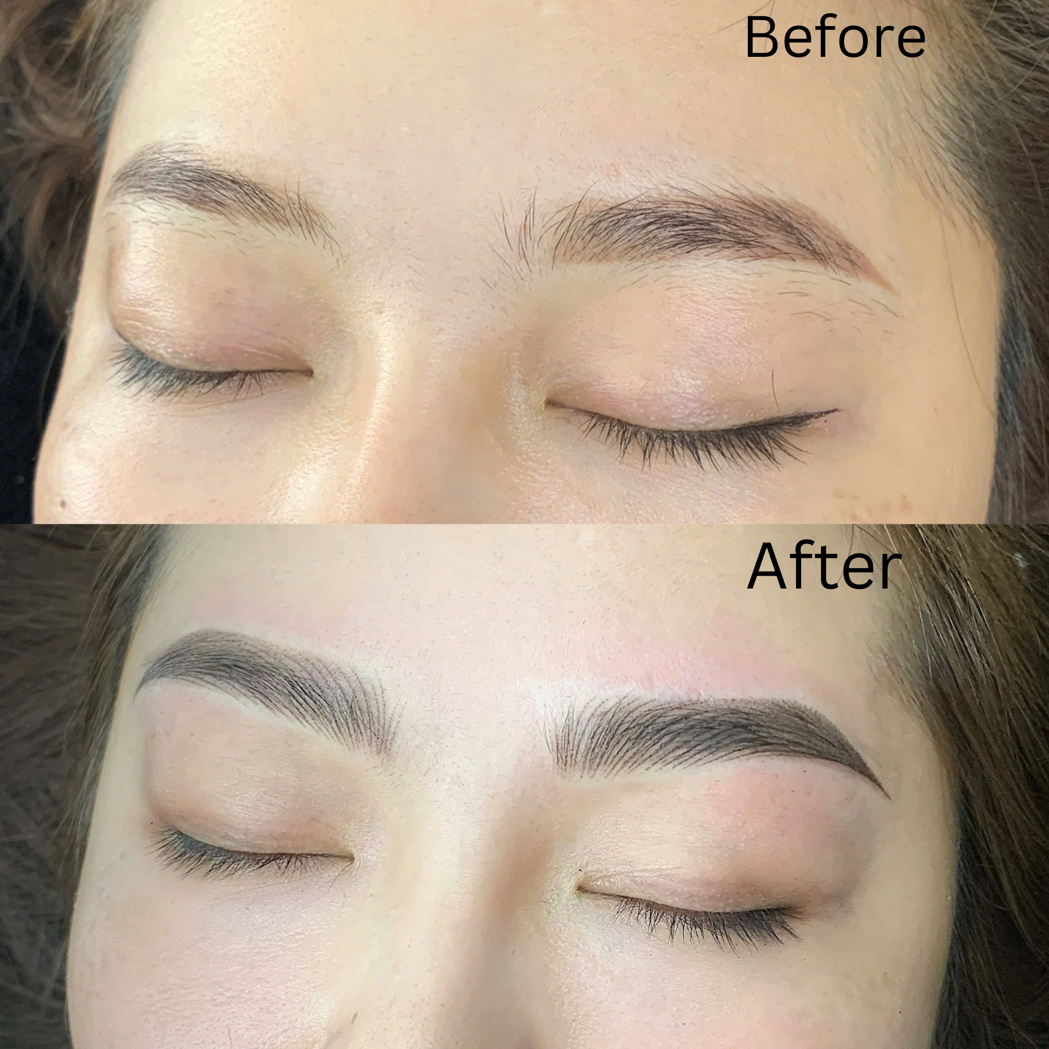 Eyebrow Tattoo result by Blinq Lashes and Brows in Chamblee, GA